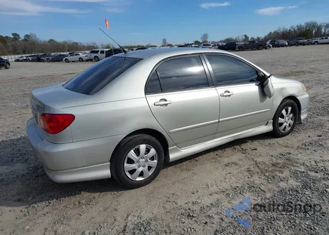 2004 Toyota Corolla S из США, поврежденный, VIN 1NXBR32E64Z291154